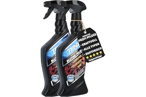 ‎TENZI 2x TENZI Premium Spray Felgenreiniger Blutige Felge (600ml) Auto & Motorrad - kraftvolle, säurefreie Felgenpflege pH neutral mit Wirkindikator - Reiniger für Alufelgen, Stahlfelgen, Chrom, lackierte