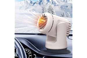 Chuankefanxing Car Heater, 12V 150W Portable Car Windshield Defroster Demister with 360 Degree Base, Fast Heating Defrost Defogger for Car SUV Trucks