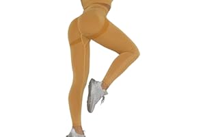 UMIPUBO Mujer Mallas Pantalones Deportivos Push up Yoga Leggings de Cintura Alta Pantalones Deporte para Fitness Running Elásticos y Transpirables