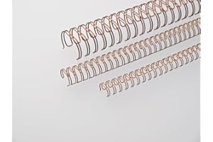 Renz Binding Wires 2:1 23 Loops for 75 Sheets 9.5mm A4 Bronze