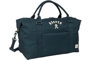 SAFTA Harper & Neyer - Bolsa Fin de Semana, Ideal para Jóvenes de Diferentes Edades, Cómoda y Versátil, Calidad y Resistencia, 68x22x29 cm