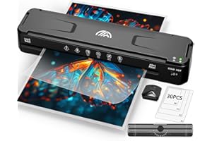 RAYCIAL A3 Laminator Machine with 30 Laminating Sheets, Fast Warm-Up No Jam Laminator, 11x17 Cold & Thermal Laminating Machine for Home School Office