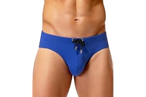 Casey Kevin Bañador Slip Hombre Natación Hombre Briefs Traje de Baño Secado Rápido para Playa Piscina