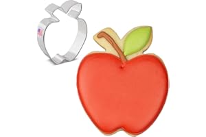 Ann Clark Cookie Cutters Cortador de galletas manzana - 8,9 cm