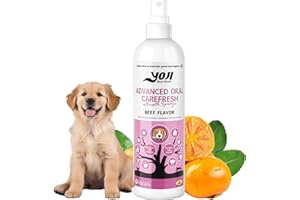 LURELUXE 200ml Zahnpflege Spray für Hunde & Katzen,beugt Zahnstein & Mundgeruch,Für frischen Atem,effektive Zahnreinigung,einfach anzuwenden ohne Bürste