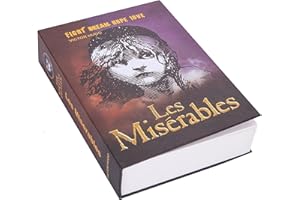 TOYS4BOYS Book Safe with Key Storage Box Portable Safe Box Cash Money Jewellery Hidden Stash Security Locker with Key Lock Diversion Book Small Home Safe