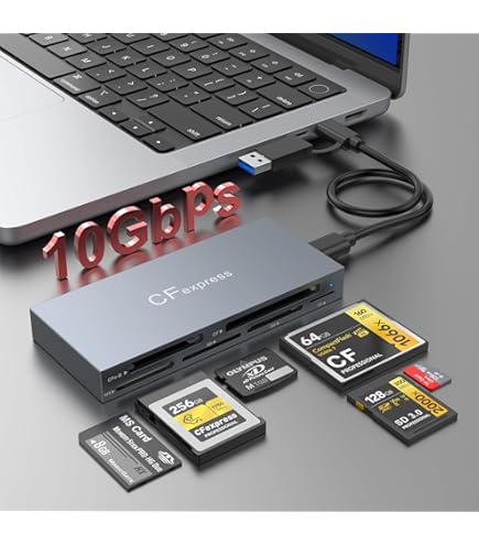 ChenYang CY CFast Kaartadapter, USB 3.0 & USB-C Type-C Mannelijk naar CFast 2.0 Card PCBA Adapter CFast Kaartlezer voor Desktop Laptop