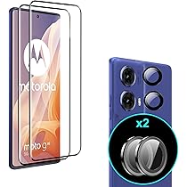 Vetro Temperato Per Motorola Moto G85 5G - 2 Pellicole Schermo E 2 Per Fotocamera, 9H - Foto 6