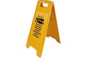 Leisurewize Motorhome Pitch Reserved Sign | Foldable Campervan & Caravan Pitch Marker | Multilingual Camping Pitch Reserved Board 62.5 x 30 x 2.5cm (LW648)