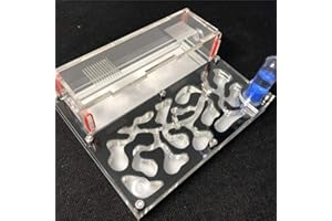 ANT GRAPE Formicarium Naturelle pour Ferme à Fourmis pour Tube à essai de Fourmis Live Humidité Grand Espace Nid de Fourmis en Acrylique, Fourmilière Insectes (Noir)