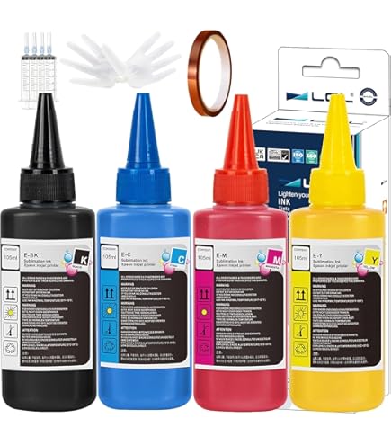 Inchiostro per trasferimento di calore a sublimazione da 500 ml universale per stampante desktop Epson e stampante grand formato (inclusa TX800 XP600 DX5) 7 Inchiostro per trasferimento di calore a sublimazione da 500 ml universale per stampante desktop Epson e stampante grand formato (inclusa TX800 XP600 DX5) 7