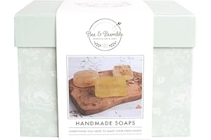 Bee & Bumble Kit fai da te fatto a mano per sapone da bagno profumato fatto in casa, ideale per adulti e bambini più grandi, principianti o artigiani esperti