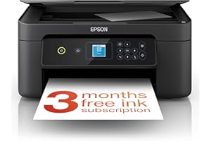 Epson Expression Home XP-3200 3-in-1 Ink Multifunction Printer, Scanner, Copier, WiFi, 1440dpi, Duplex, 1.45 Inch Display, A4