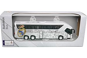 SOCKERS BANDAI Figura Eleven Force Bus Real Madrid Club de Fútbol - Coleccionables para Exhibición - Idea de Regalo - Juguetes para Niños Y Adultos - Fans De Fútbol EF16256