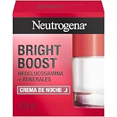 Neutrogena Bright Boost Anti-Aging Facial Moisturizing Night Cream, 50 ml | Anti-Aging Cream, With Neoglucosamine and Mineral