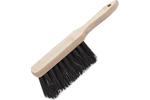 ‎AGRARFLORA Agrarflora Handfeger Arenga 28cm - Handbesen mit Arengaborsten - Handkehrer aus Buchenholz - Arengahandfeger für Haushalt, Werkstatt und Auto - Industriehandfeger Made in Germany