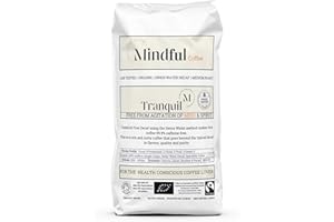 Mindful Coffee - Tranquil | Organic Swiss Water Decaf | Mycotoxin Free - Lab Tested | Freshly Roasted (Whole Bean, 250G)