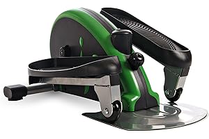 Stamina Inmotion E1000 Strider Compact – Elliptique Assis avec Application d'entraînement Intelligente – Pédale d'exercice pour entraînement à Domicile – Capacité de Poids jusqu'à 113,4 kg