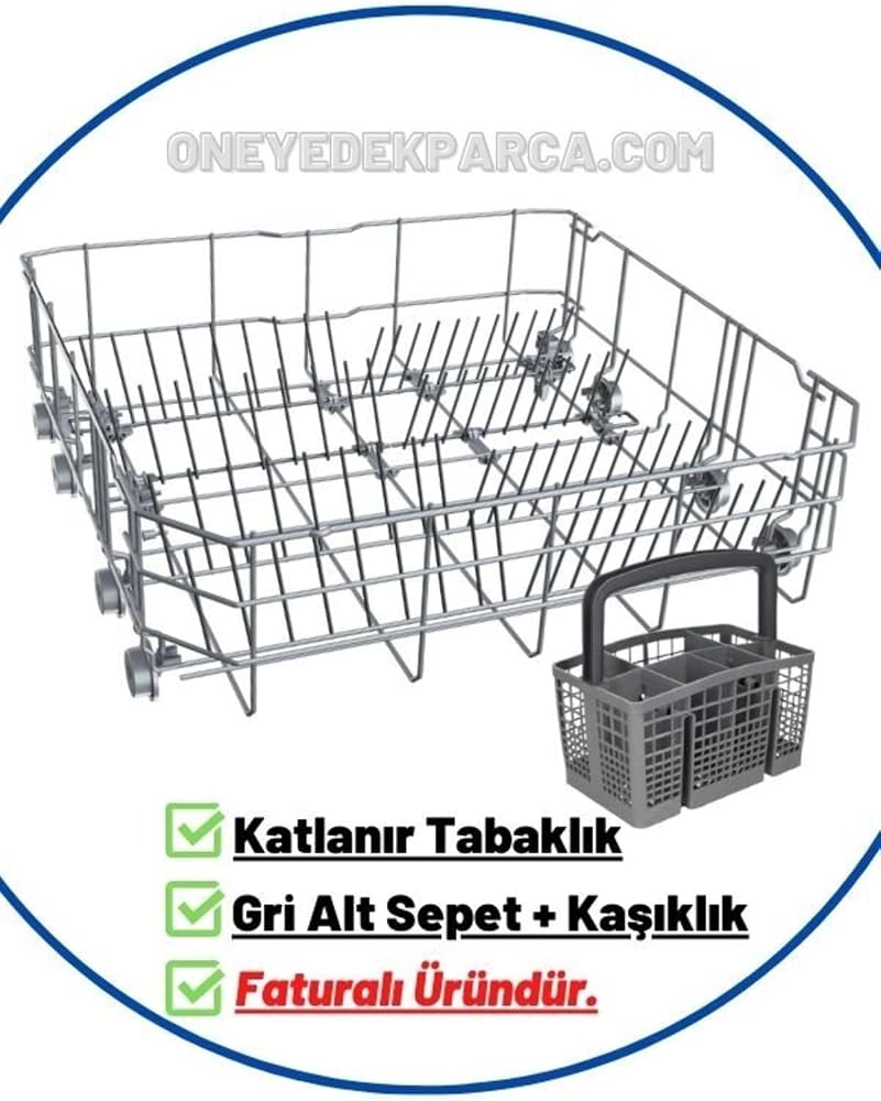 Al 434 S Bulaşık Makinesi Alt Sepet (gri)