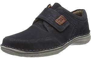 Josef Seibel Herren Kletthalbschuhe Anvers 83,Extra weit (K),Wechselfußbett