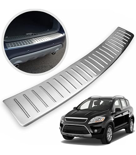 Seuil De Chargement En Acier Inoxydable Pour Ford Kuga I (2008-2012) - Protection Pare-chocs Arrière