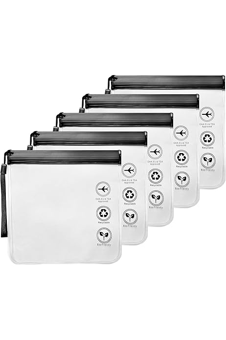 Bustine Plastica Richiudibili Sacchetti Trasparenti Buste