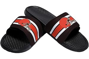 FOCO Legacy Velcro Sport Slide, Men's Houston Texans Stripe Legacy Velcro Sport Slide - Mens - Large