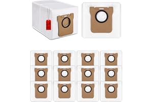 SOBEAU 14 sztuk worków do odkurzacza akcesoria do Dreame L10s Ultra / L10 Ultra/L20 Ultra/Xiaomi X10+, duża pojemność 2,5 l, ZZ3280