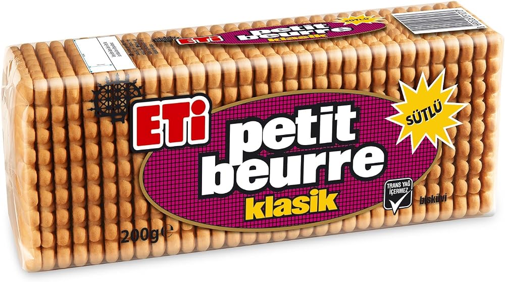 Eti Petit Beurre Bisküvi 5 x 200 g