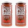 The Gourmet Jar Classic Pizza Sauce 390g| 100% Natural & No Preservatives| Made with Fresh Tomatoes|Spread it on pizza & toasts or use it as a sandwich spread| Gluten Free| Pack of 2