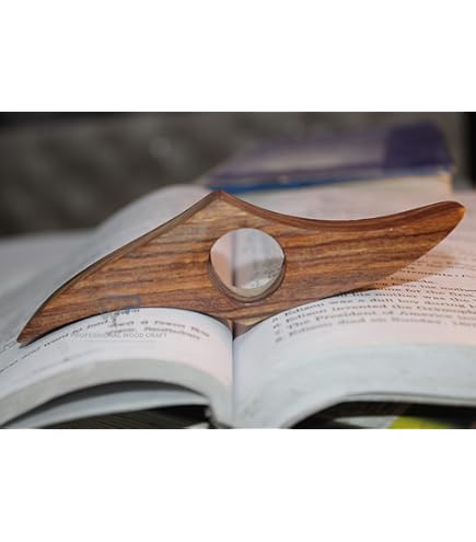 thumbnail image 2 of Bookie The Book Holder Wood Thumb Book Page Holder Book Accessory 2 of 14