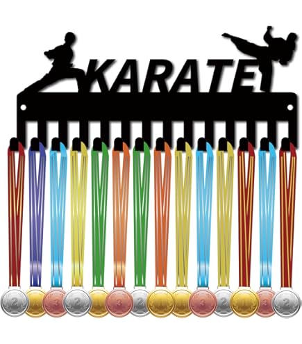 Portamedaglie Da Parete In Acciaio - Per Oltre 50 Medaglie Sportive - Foto 13