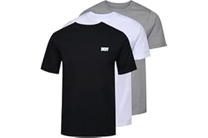 DKNY Giants Camiseta de Hombre (Pack de 3)