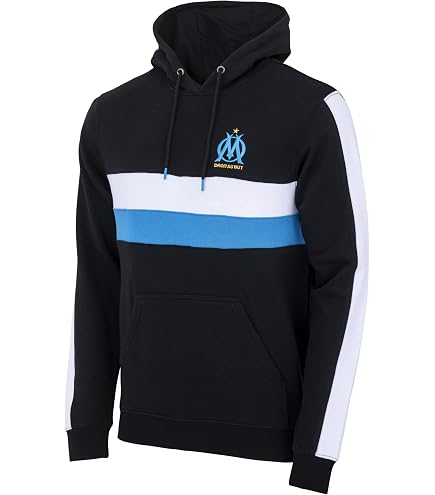 Survêtement Olympique De Marseille Officiel - Taille Adulte, Polyester, Logo Brodé