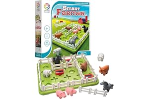 smart games - Smart Farmer, Puzzle Game with 60 Challenges, 4+ Years