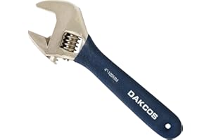 DAKCOS Klucz nastawny z miękkim uchwytem 4 cale (100 mm)