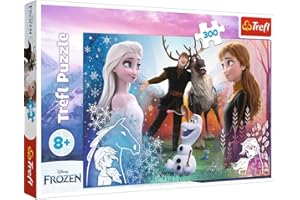 Trefl, Puzzle, Magische Zeit, Disney Frozen 2, 300 Teile, für Kinder ab 8 Jahren Der tapfere Feuerwehrmann Sam, Fireman Sam Farbig