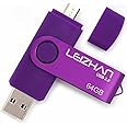 leizhan PenDrive 2.0 64GB Chiavetta USB Memoria Stick OTG(On the Go) 2 in 1(Micro USB & USB 2.0) Flash Drive Supporto Telefon