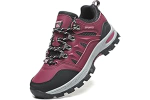 Topwolve Hiking Boots Men's Women's Waterproof Walking Shoes Low Rise Trekking Climbing Shoes Outdoor Backpacking Camping Trails Shoes