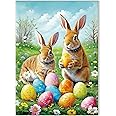 500 Pieces Jigsaw Puzzles Easter Puzzle for Adults and Teens and Kids Family Happy Games Easter Bunnies