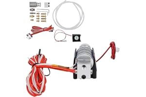 WALFRONT 3 Dimensional Printer V6 J-head Hotend Extruder Hotend kit with 8 Nozzle Cooling Fan for PRUSA i3 MK3/MK2S/MK2.5