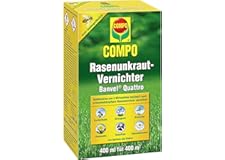 COMPO Rasenunkrautvernichter Banvel Quattro - Unkrautvernichter für den Rasen - 400 ml