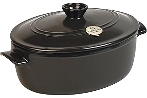 EMILE HENRY Kookpan ovaal 335x265mm Interhal 4560-79 Fusain