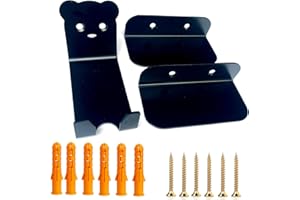 Fubinaty Bike Wall Mounts, Indoor Bicycle Rack Storage Hanger Stand, Road Mountain Bikes Holder Pedal Hook for Garage and Apartment