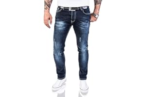 ROCK CREEK Jeans Rock Rock Designer Designer pour Hommes Jeans Stretch Slim Fit Coupe Slim W29-W40 M21