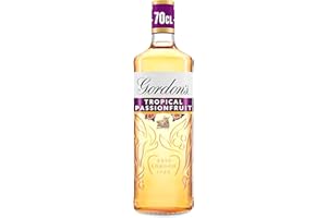 ‎GORDON'S Gordon's Tropical Passionfruit Gin, Premium destilliert, Erfrischend köstlich, mit Passionsfruchtgeschmack, Empfohlenes Geschenk für die Abende mit Freunden, 37,5% vol, 700 ml Einzelflasche |