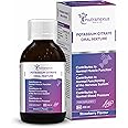 Nutranexus Potassium Citrate Oral Mixture - 200ml | Strawberry Flavor | Contributes to Normal Muscle Function, Nervous Function & Blood Pressure