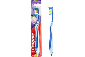 Colgate ZigZag Flexible Medium Toothbrush Assorted Colour, 1 Piece