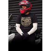 Motobros Kol &Ccedil;orabı G&uuml;neş ile uyumlu Korumalı Motosiklet Bisiklet Kol &Ccedil;orabı Kolluk Beyaz Tek Ebat