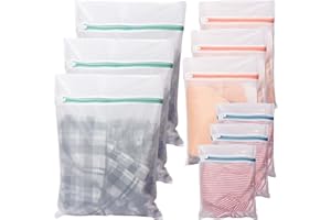 LUZOON Wäschesäck Wäschenetz für Waschmaschine 9 Stück Wäschetasche Laundry Bag Waschbeutel für BH, Reise, Schuhe, Koffer, Socken, Unterwäsche, Babykleidung